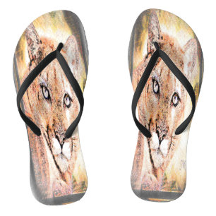 Big Cat Models: Cougars 01-02 Jandals