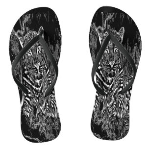 Big Cat Models: Leopard Laze 01-02 Jandals
