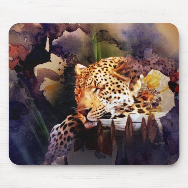 Big Cat Mouse Pad (Front)