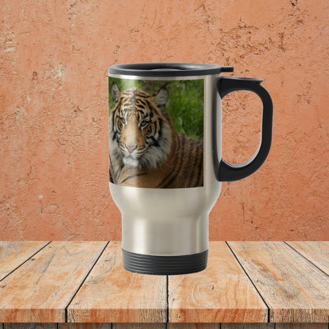 Big Cat Sumatran Tiger Travel Mug (In Situ)