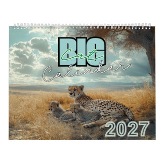 Big Cat Wall Calendar 2027