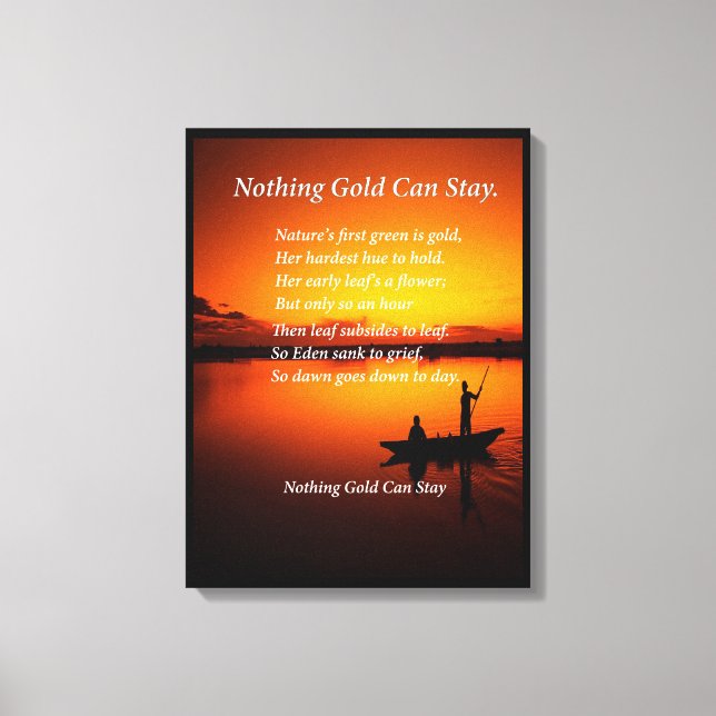 Big Catch Canvas Print (Front)