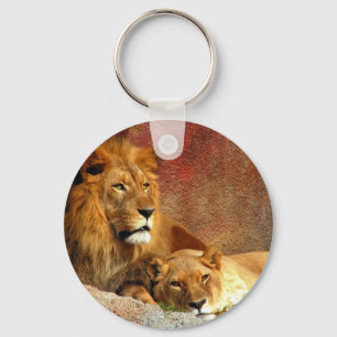 Big Cats - 6 Key Ring