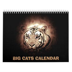 Big Cats Calendar