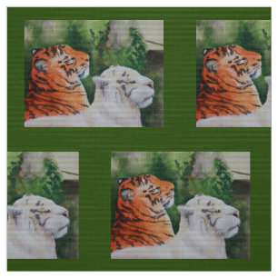 Big Cats Fabric