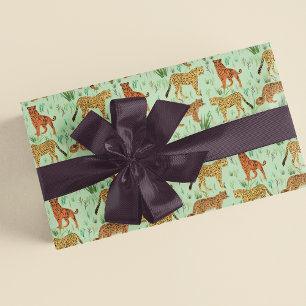 Big Cats In The Grass Tissue Paper