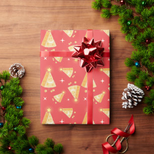 Big Cheese Christmas Card Wrapping Paper