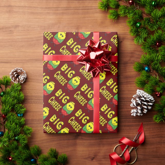 Big Cheese Wrapping Paper (Holiday Gift)