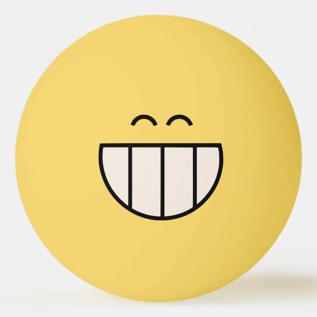 Big Cheesy Grin Ping Pong Ball (Front)