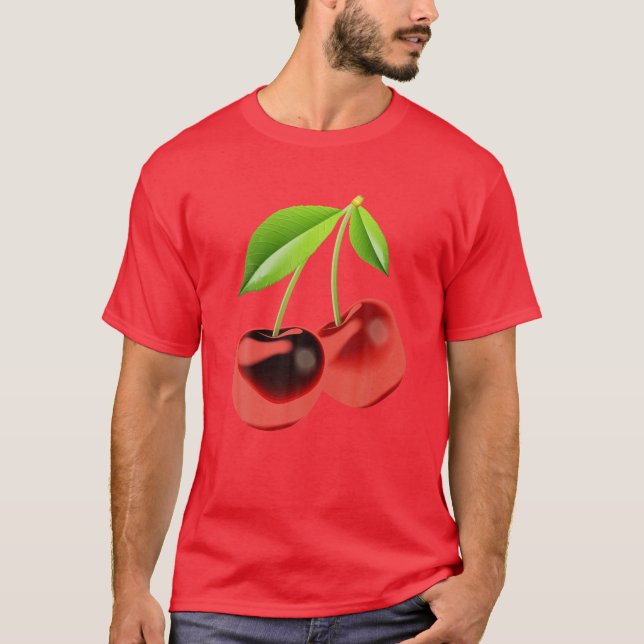 Big Cherry Costume Awesome T-Shirt (Front)