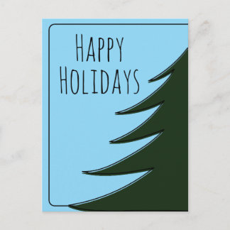 Big Christmas Tree Postcard