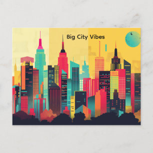 Big City Vibes Postcard