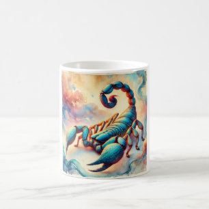 Big Clawed Scorpion 061124AREF146 - Watercolor Coffee Mug