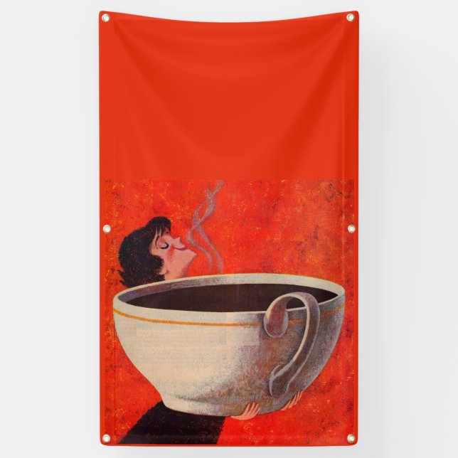 big coffee drinker banner (Vertical)