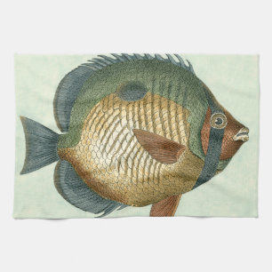 Big Colourful Fish Tea Towel
