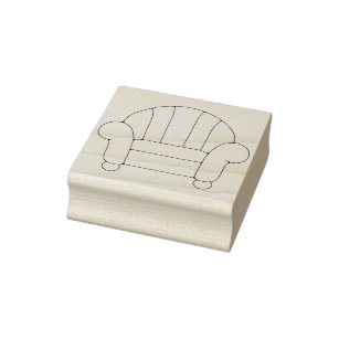 Big Comfy Chair Rubber Stamp