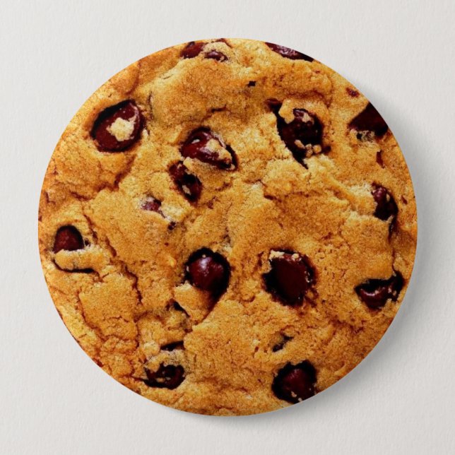 big cookie 10 cm round badge (Front)