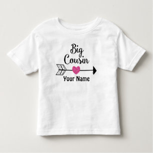 Big Cousin Arrow Personalised T-shirt