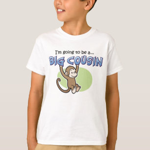 Big Cousin Monkey announcement T-Shirt