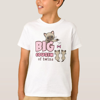 Big Cousin of Twins Kitty cat T-Shirt