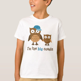 Big Cousin Owl t-shirts for boys