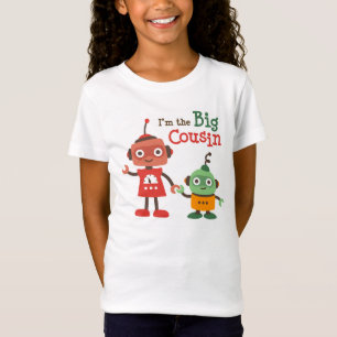Big Cousin - Robot t-shirts for girls
