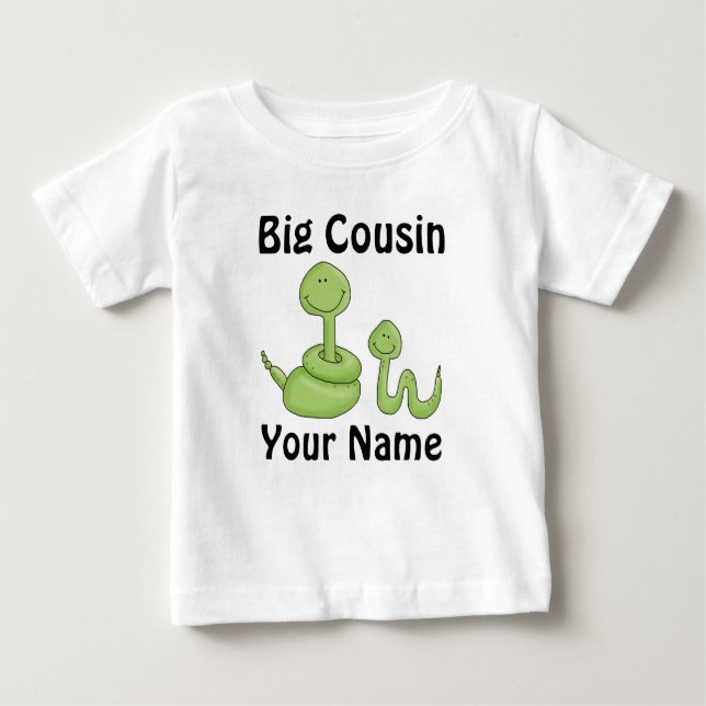Big Cousin Snake Personalised Shirt (Front)