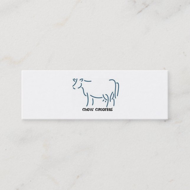 Big cow business card (Front)