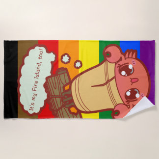 Big Crab Towel! Beach Towel