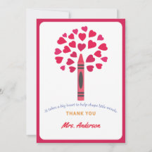 Big crayon tree / Teacher Appreciation