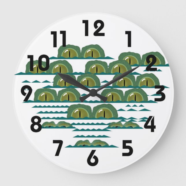 Big Croc Clock (Front)