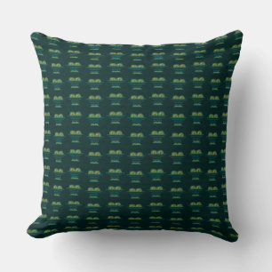 Big Croc Throw Pillow