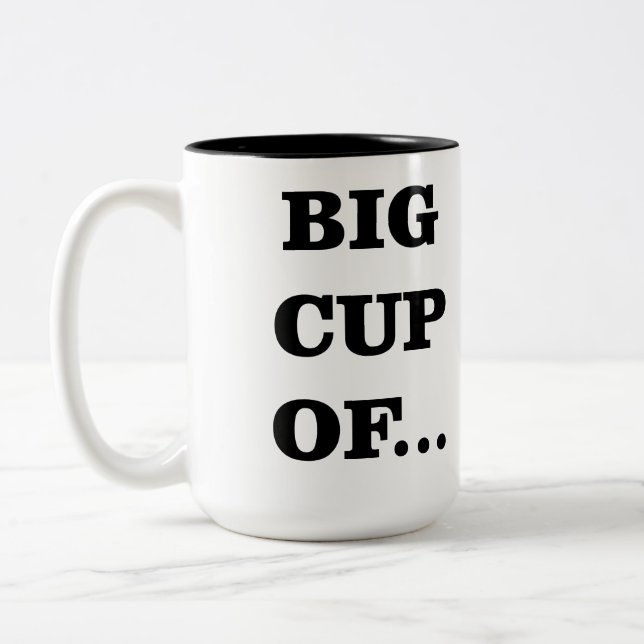 BIG CUP OF SHUT THE F UP OFFICE HUMOR (Left)