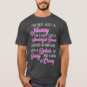 Big Cup of Wonderful Nanny Grandmother  T-Shirt