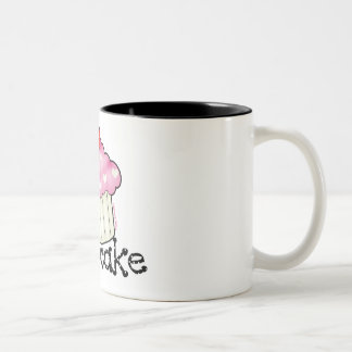 Big Cupcake Two-Tone Coffee Mug