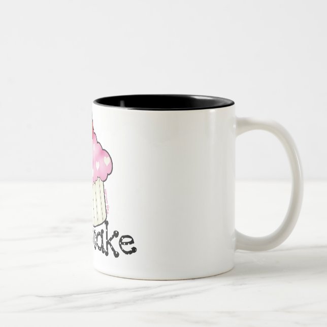 Big Cupcake Two-Tone Coffee Mug (Right)