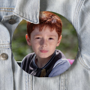 BIG CUSTOM PHOTO BUTTON FOR GRANDMA