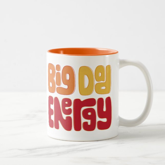Big Dad Energy Two-Tone Mug (Right)