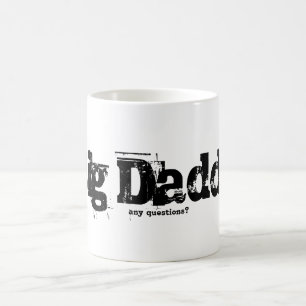 BIG DADDY Funny Mug for Dad White