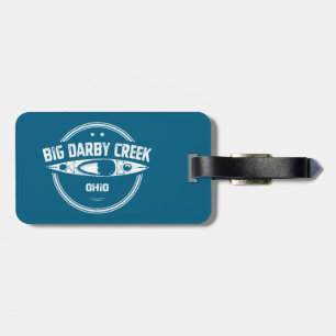 Big Darby Creek Ohio Kayaking Luggage Tag