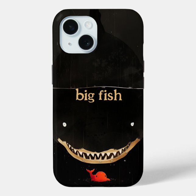 Big Dark Shark Case-Mate iPhone Case (Back)