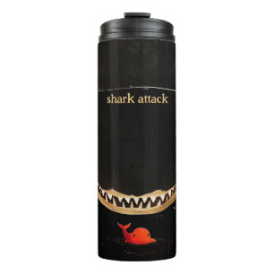 Big Dark Shark Thermal Tumbler