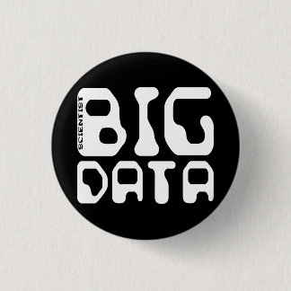 Big Data Scientist 3 Cm Round Badge