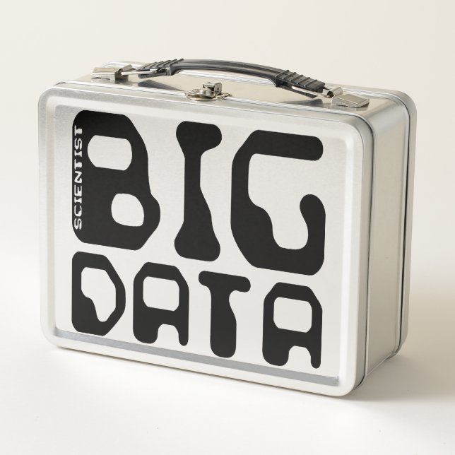 Big Data Scientist Metal Lunch Box (Front)