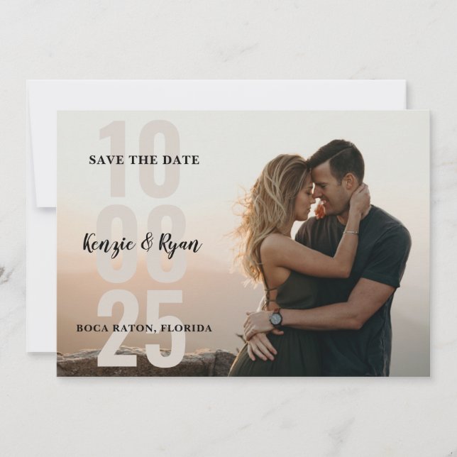 Big Day Save The Date (Front)