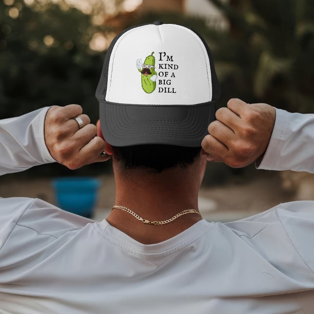 Big Deal Dill Pickle Personalised Trucker Hat (Creator Uploaded)