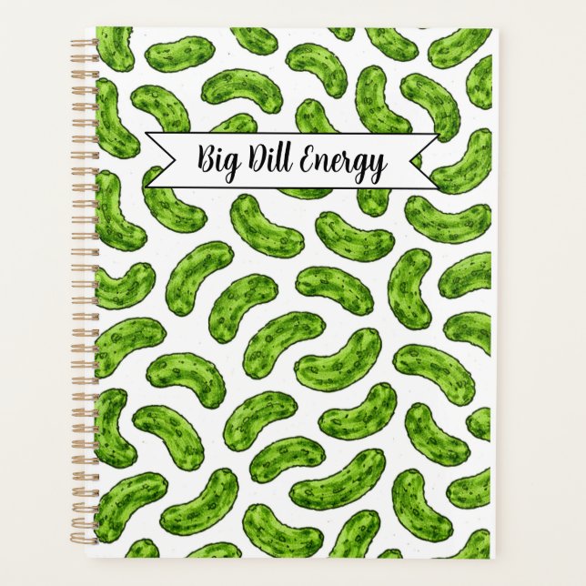 Big Dill Energy Spiral Planner (Front)