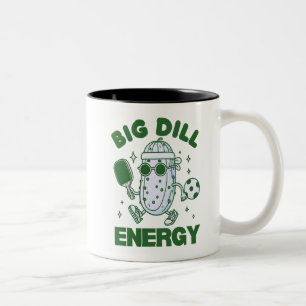 Big Dill Energy Two-Tone Coffee Mug