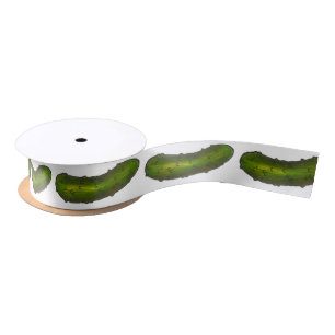 Big Dill Pickle Green Pickles Ribbon Satin Ribbon