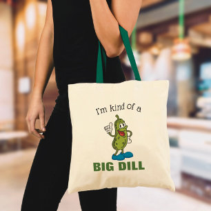 Big Dill Pickle Pun Budget Tote